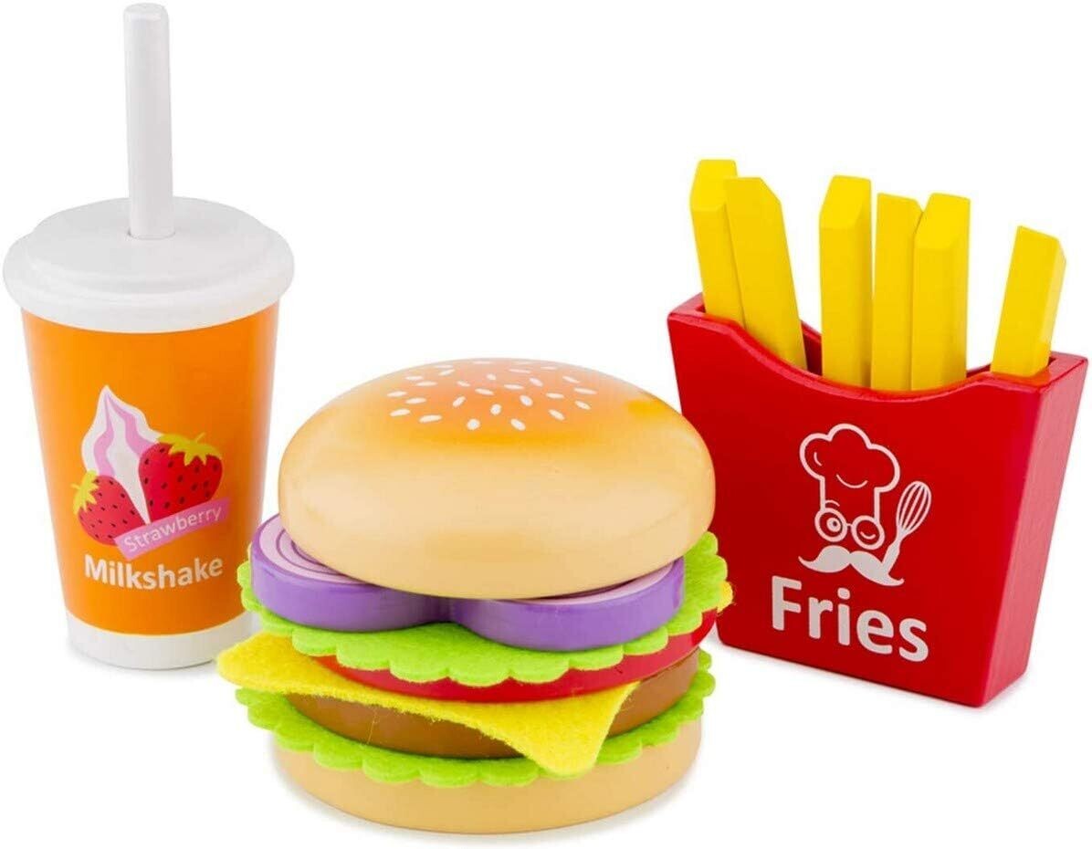 Classic Toys Fast Food Set Giochi in Legno