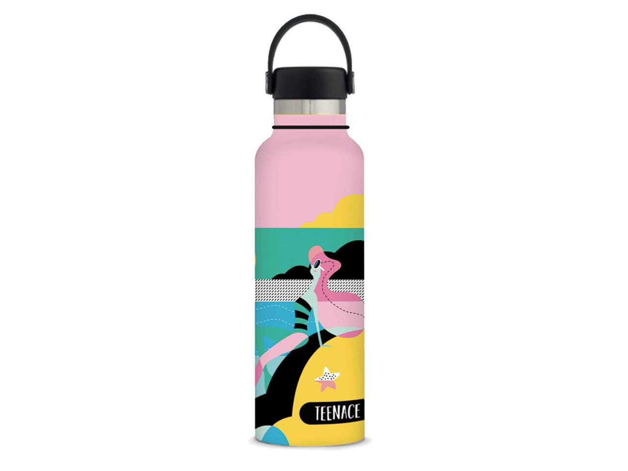 Teenace Thermal Water Bottle 500ml - Girl Beach