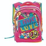 Zaino Scuola Estensibile Round Love&amp;Peace GOPOP Giochi Preziosi