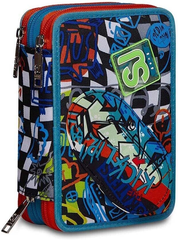 SJ Gang School Case 3 Zippers - Trickflip Boy