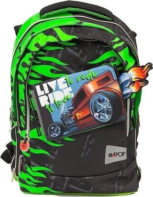 Backpack School Games Precious Gopop Monster truck