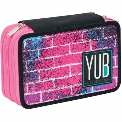 SCHOOL POCKET 3 HINGES YUB FASTENED