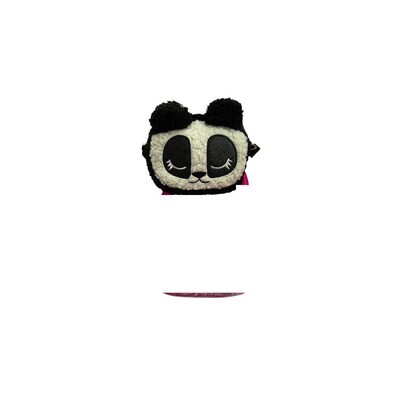 SEVEN rounded shoulder bag SJ GANG Panda Black White