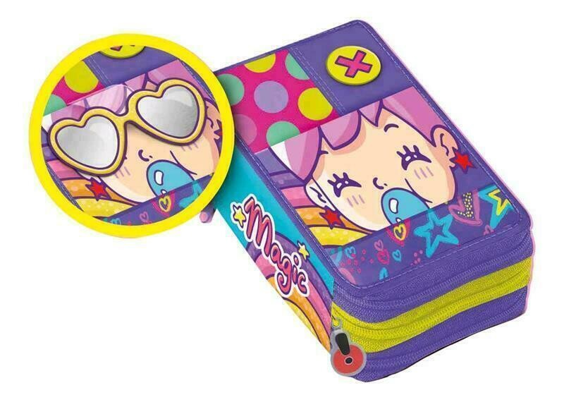 WISHES PRECIOUS HUG School 3 zippers - POP GOPOP