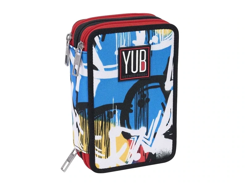 Color Yub SCHOOL BAG 3 ZIPPERS