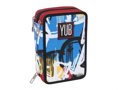 Color Yub SCHOOL BAG 3 ZIPPERS
