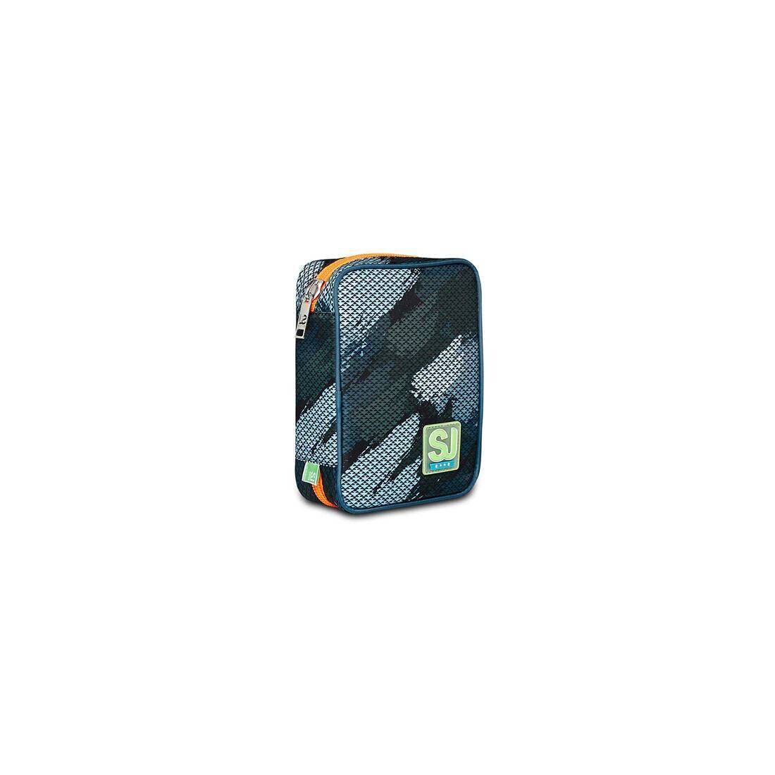 School Case 1 Zip Seven Speed Pad - Green Shadows