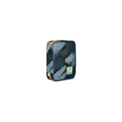 School Case 1 Zip Seven Speed Pad - Green Shadows