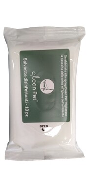 Clean Pet Disinfectant Wipes for Urine Collection
