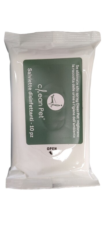 Clean Pet Disinfectant Wipes for Urine Collection