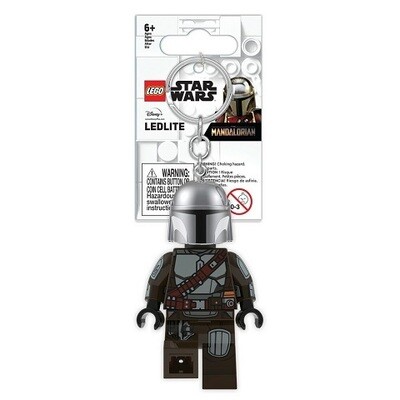 LEGO STAR WARS KEYCHAIN THE MANDALORIAN -. WITH FLASHLIGHT
