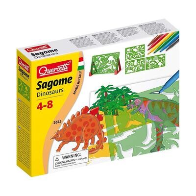 Dinosaurs Silhouettes - Quercetti 2613 - 4-8 years old