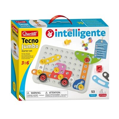 Quercetti 6165Tecno Jumbo Starter Set