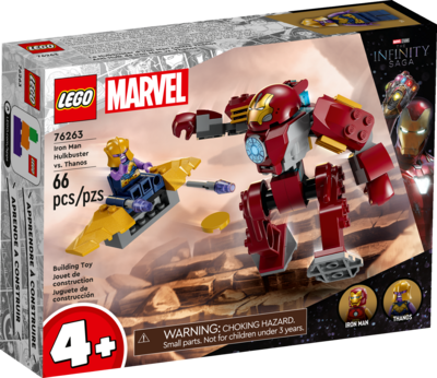 LEGO Marvel 76263 Iron Man Hulkbuster vs. Thanos.