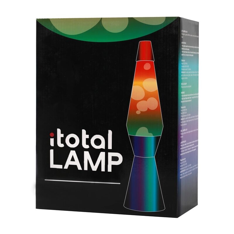 ITotal Rainbow Lava Lamp XL1767