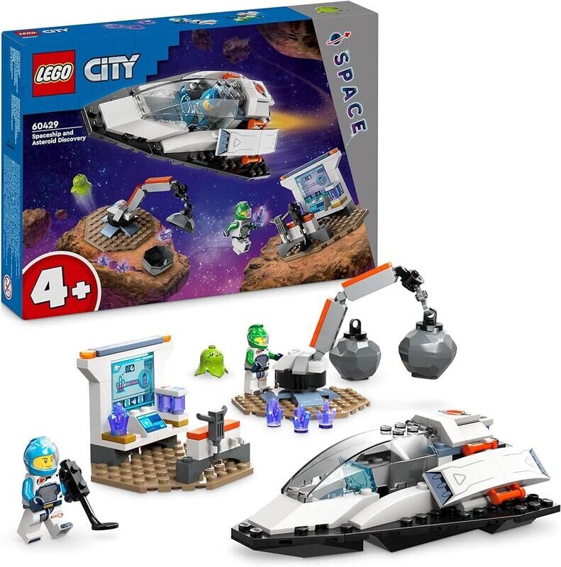 LEGO City 60429 Navetta Spaziale e Scoperta di Asteroidi