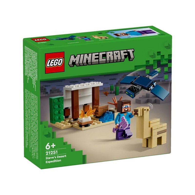 LEGO Minecraft 21251 Steve&#39;s Desert Expedition