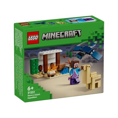 LEGO Minecraft 21251 Steve&#39;s Desert Expedition