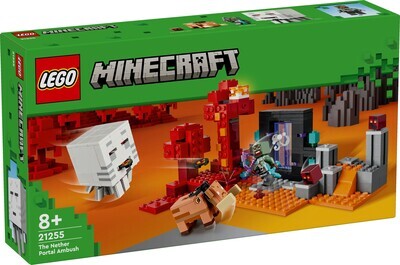 LEGO Minecraft 21255 Ambush in the Nether Portal