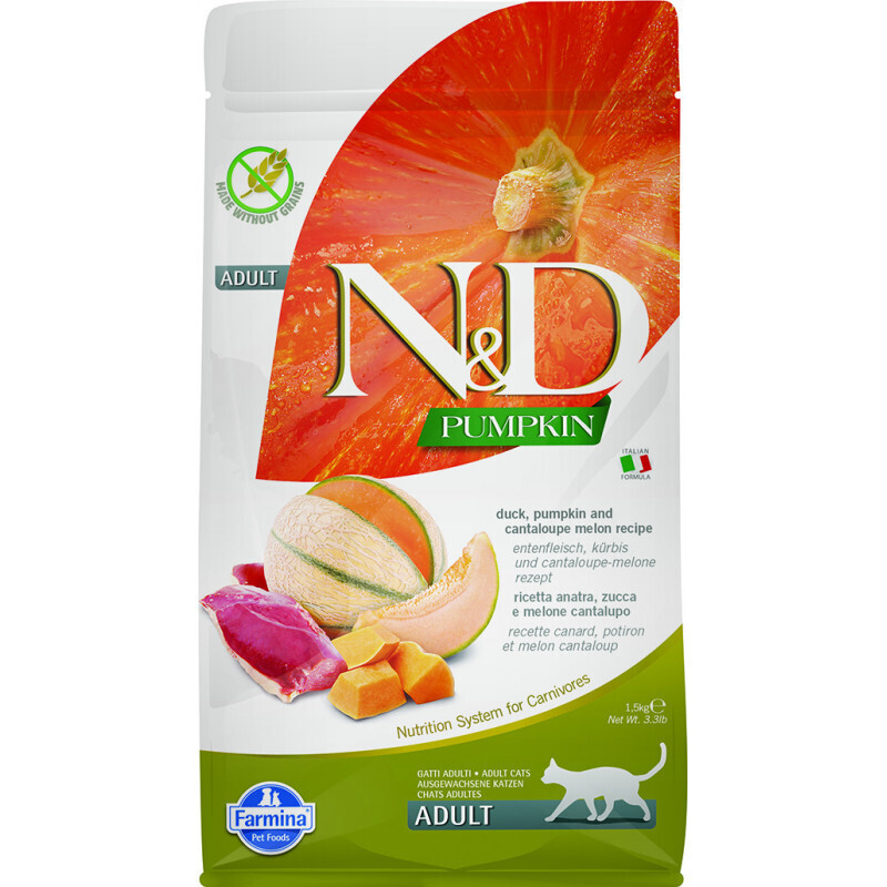 Farmina N&amp;D Pumpkin Cat Duck And Cantaloupe Adult Kg.1,5