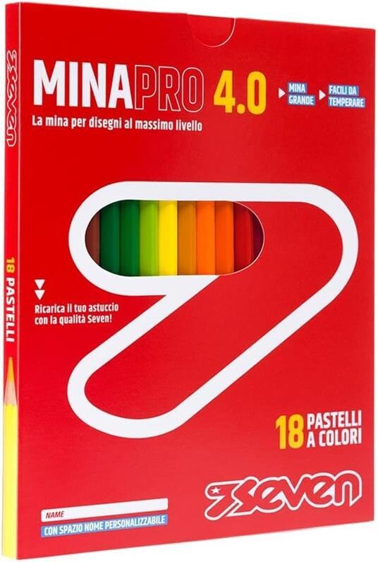 SEVEN Crayons Mina 4.0 - 18 Color Pack