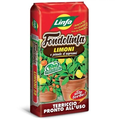 Linfa READY-TO-USE SOIL FOR LEMONS AGRUMES 10 Liters