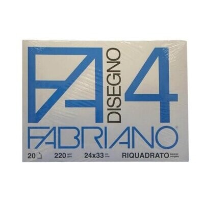 Fabriano F4 sketchbook in A4 smooth squared