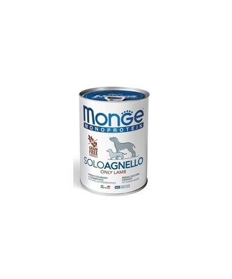 Monge Monoproteic 100% Lamb Only - Dog - Can 0.4 Kg