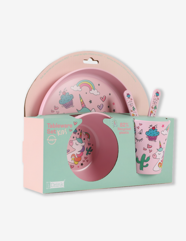 Children&#39;s Table Set - Unicorn