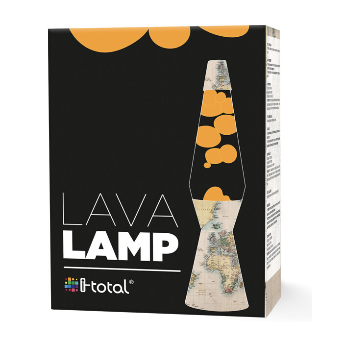 Lava Lamp Old Map - 36cm - Total Juggling - cod. XL1776