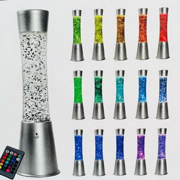 I-Total - Lava Lamp Glitter with Color Changing Remote Control - Code XL2495