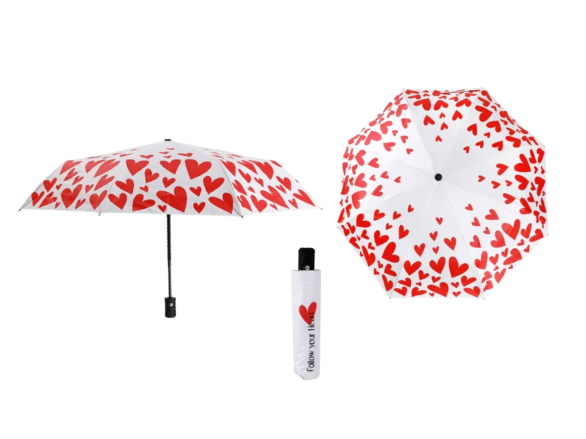 Follow Your Heart Automatic Opening Umbrella - Total Juggling