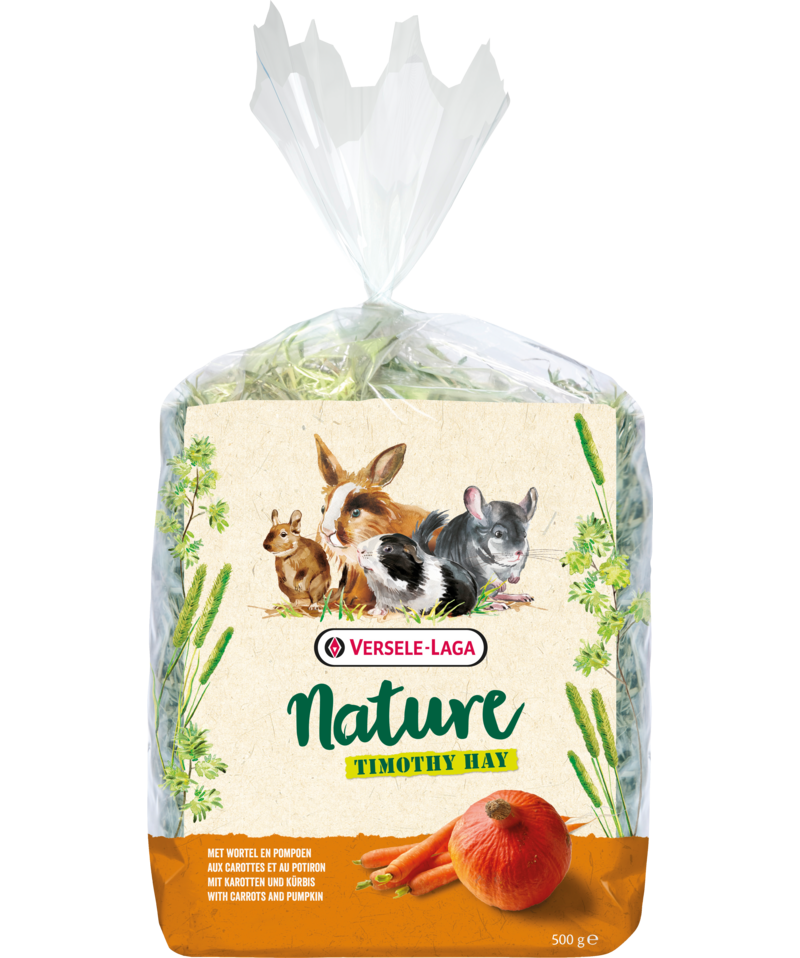 Timothy Hay Carrot &amp; Pumpkin Nature - 500 g
