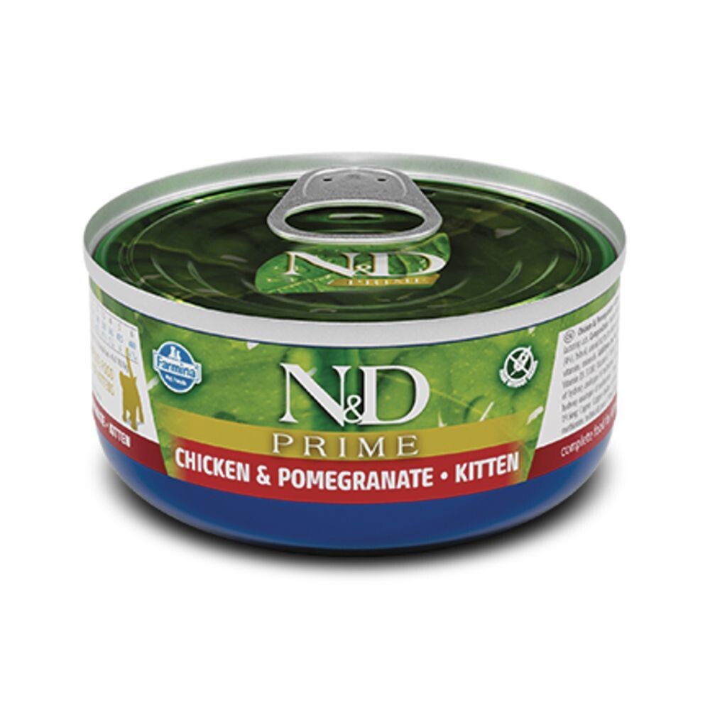 Farmina N&amp;D Cat Prime Chicken &amp; Pomegranate Kitten 80 Gr