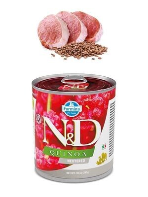 Farmina N&amp;D Quinoa Dog Neutered Pork 285 Gr
