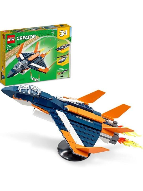 LEGO Creator 31126 3in1 Jet Supersonico