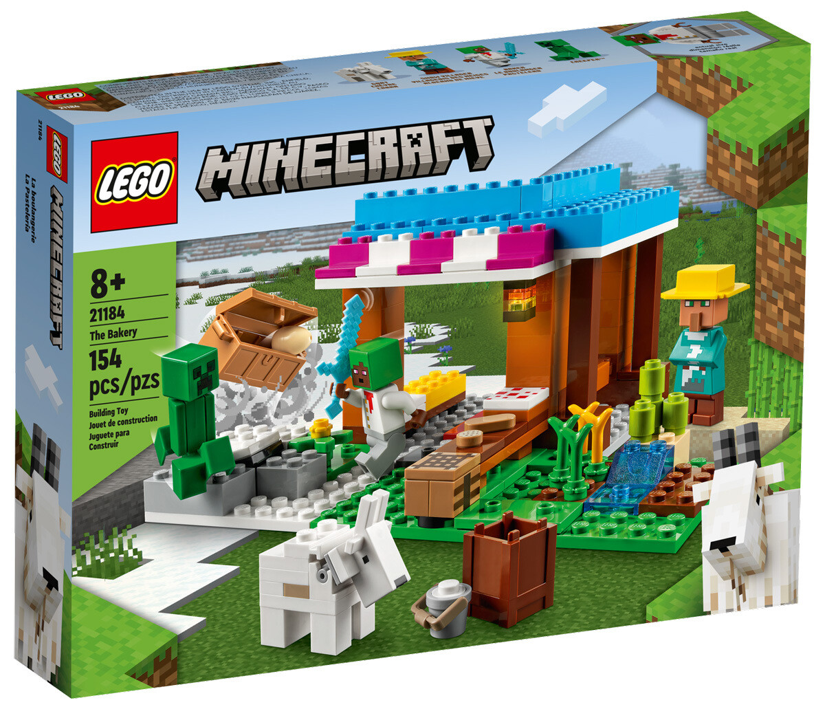 LEGO Minecraft 21184 The Bakery, Snow Village