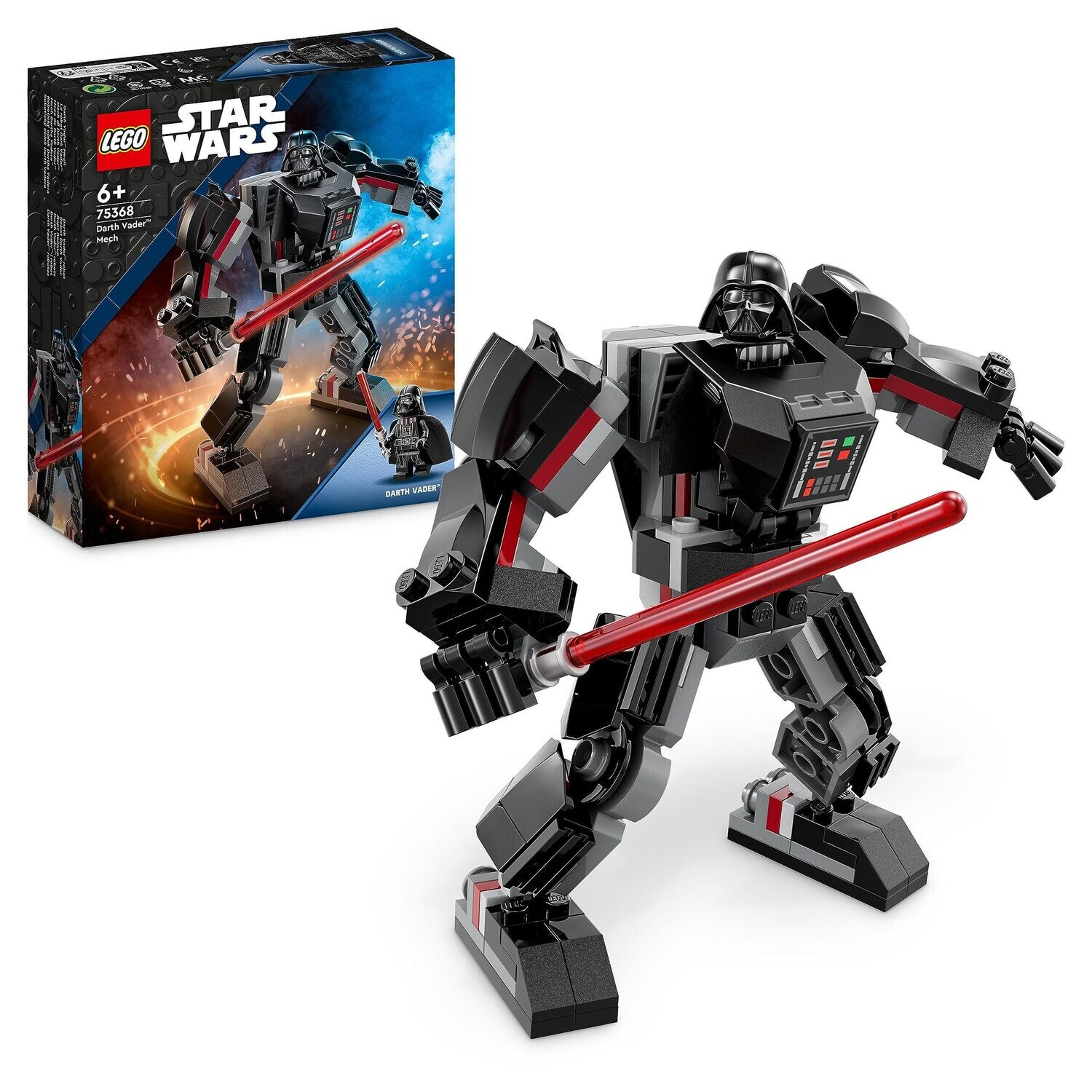 LEGO Star Wars 75368 Mech of Darth Vader Action Figure.