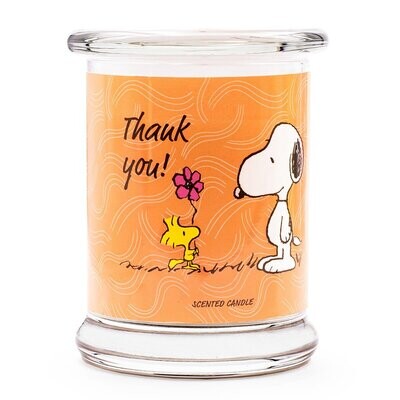 Peanuts &#39;Thank You&#39; Scented Candle - 250gr