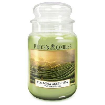 Price&#39;s Candles Giara Grande Calming Green Tea 1064g