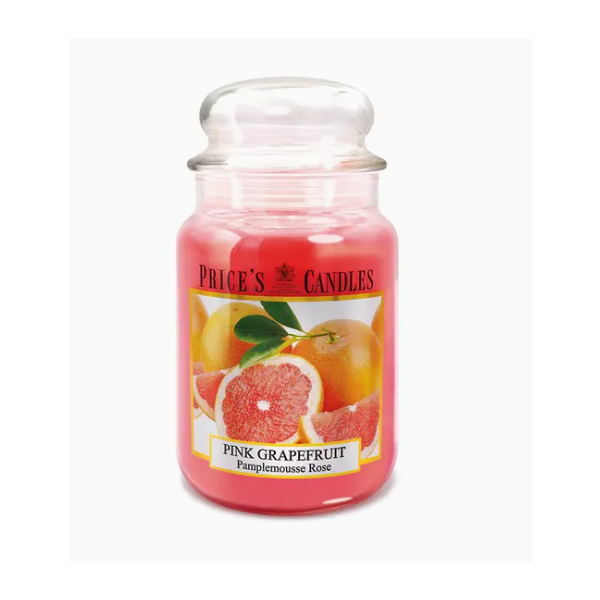 Price&#39;s Candles Giara Grande Pink Grapefruit 1064g