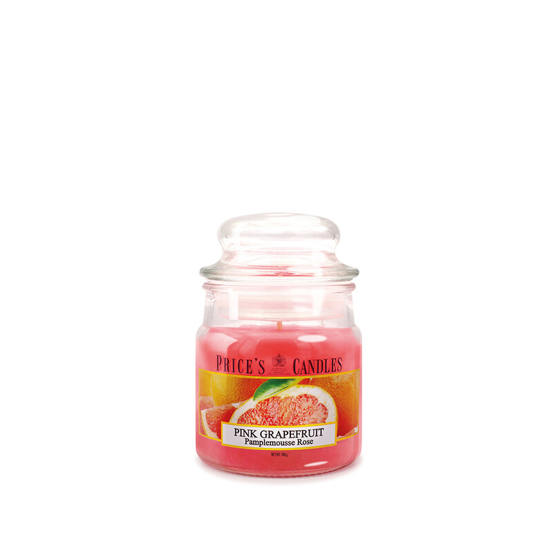 Price&#39;s Candles Small Giara Pink Grapefruit 239g