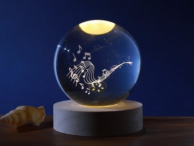 Lamp Large Sphere Music - Total Juggling