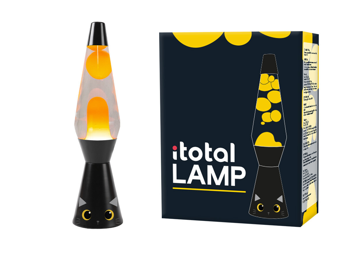 Lava Lamp Black Cat - 36cm - Total Juggling - cod. XL2711