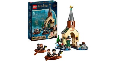 LEGO Harry Potter 76426 La Rimessa per le Barche del Castello di Hogwarts