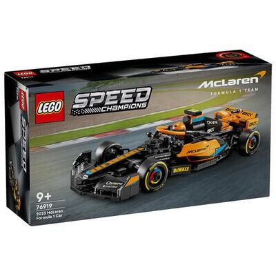 LEGO Speed Champions 76919 Monoposto da Corsa McLaren Formula 1 2023