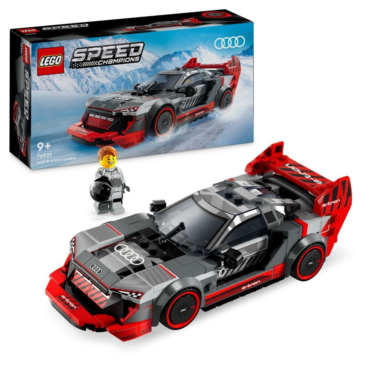 LEGO Speed Champions 76921 Audi S1 E-Tron Quattro Race Car