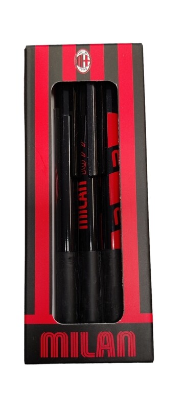 SET 3 MILAN STATIONARY PENS THE GREATEST PASSION