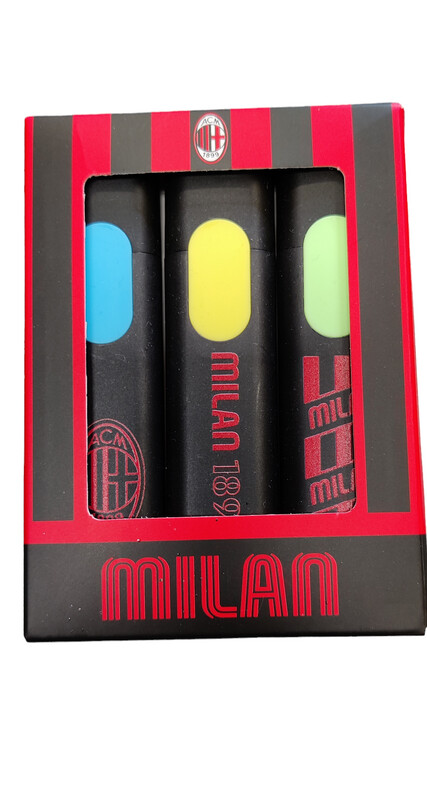 SET 3 HIGHLIGHTERS MILAN STATIONARY THE GREATEST PASSION
