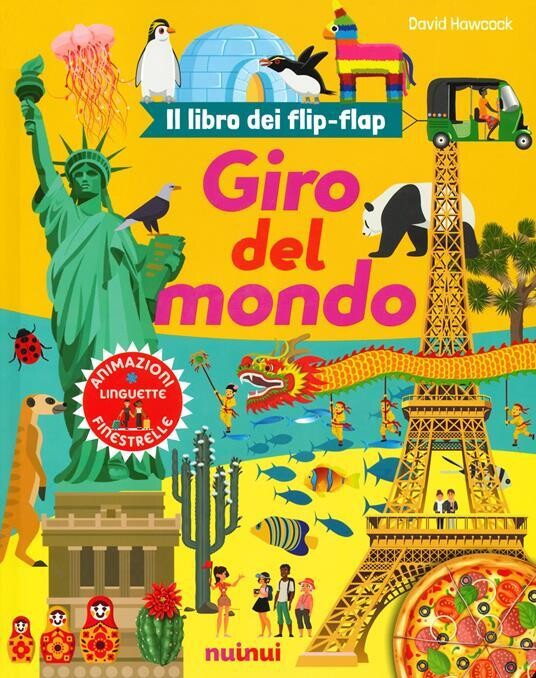 The flip-flap book - Around the World - Nuinui